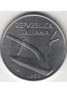 1982 Lire 10 Spiga Fior di Conio Italia